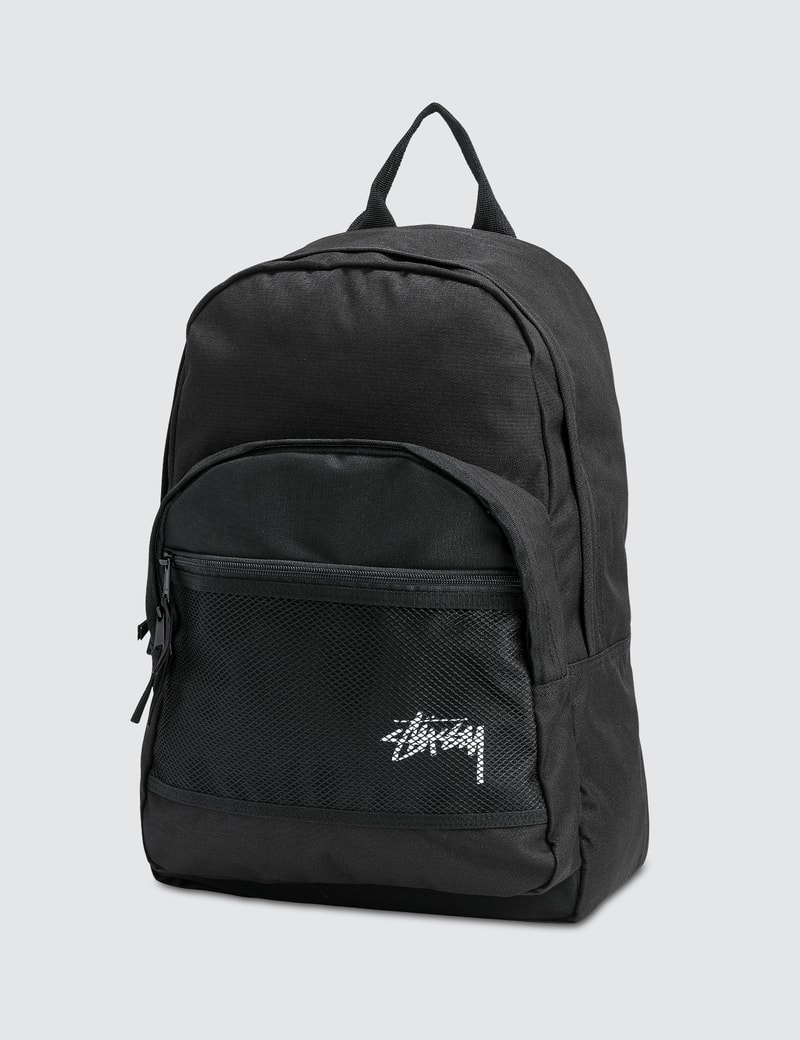 black stussy backpack