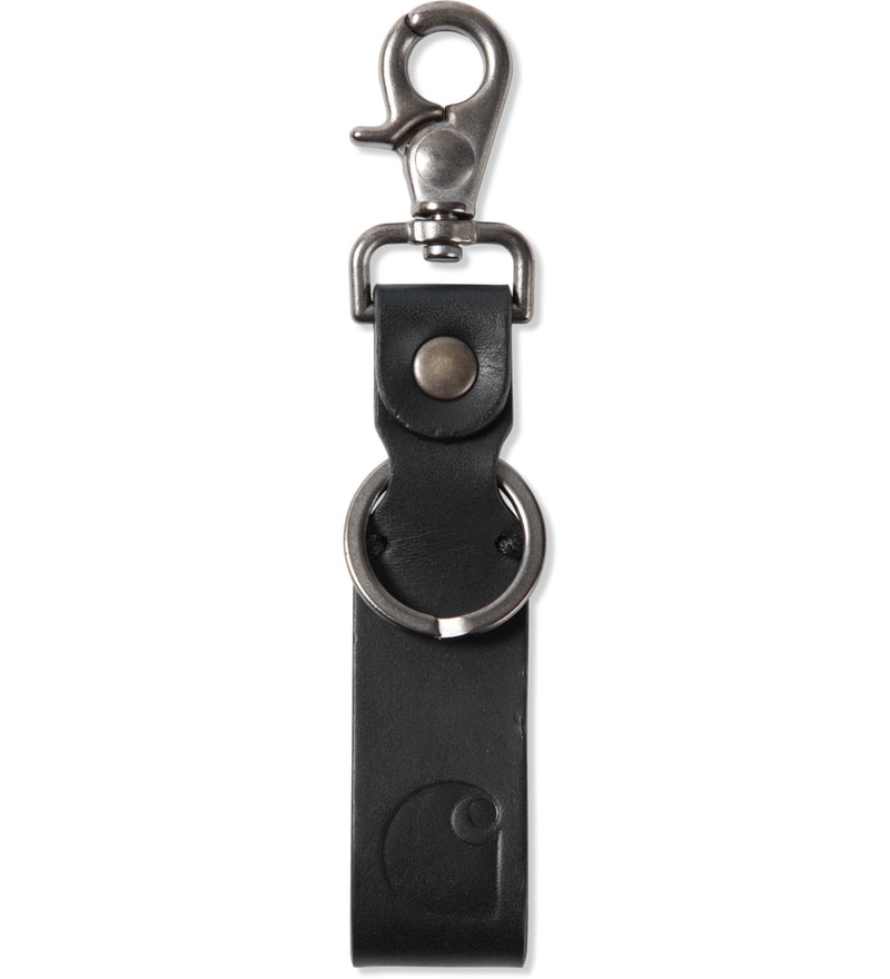 Carhartt Work In Progress Black Mitchell Key Holder HBX