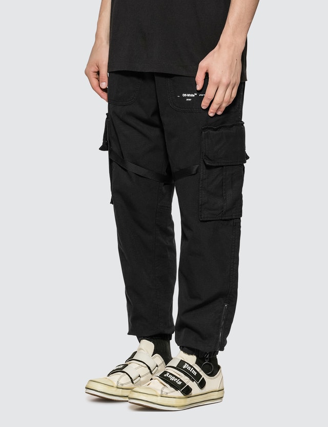 off white parachute cargo pants