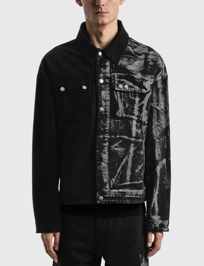 A-cold-wall* Black Denim Pigment Trucker Jacket | ModeSens