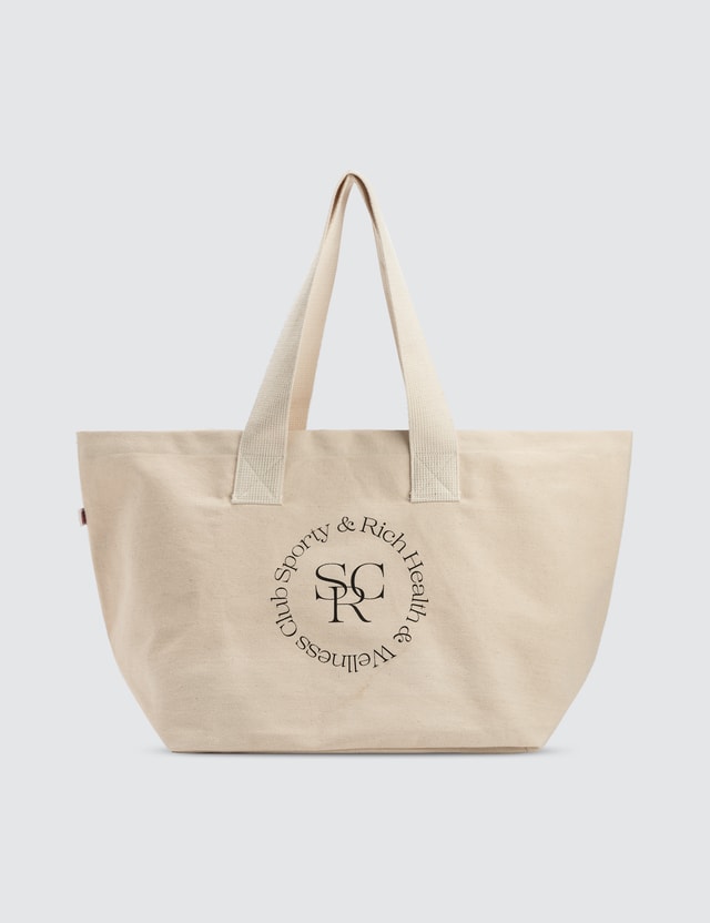 Sporty & Rich SRWC Logo Tote Bag HBX