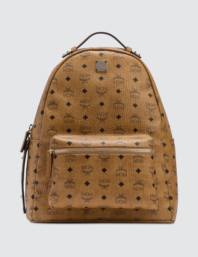 MCM Stark Backpack with Nylon Straps HBX