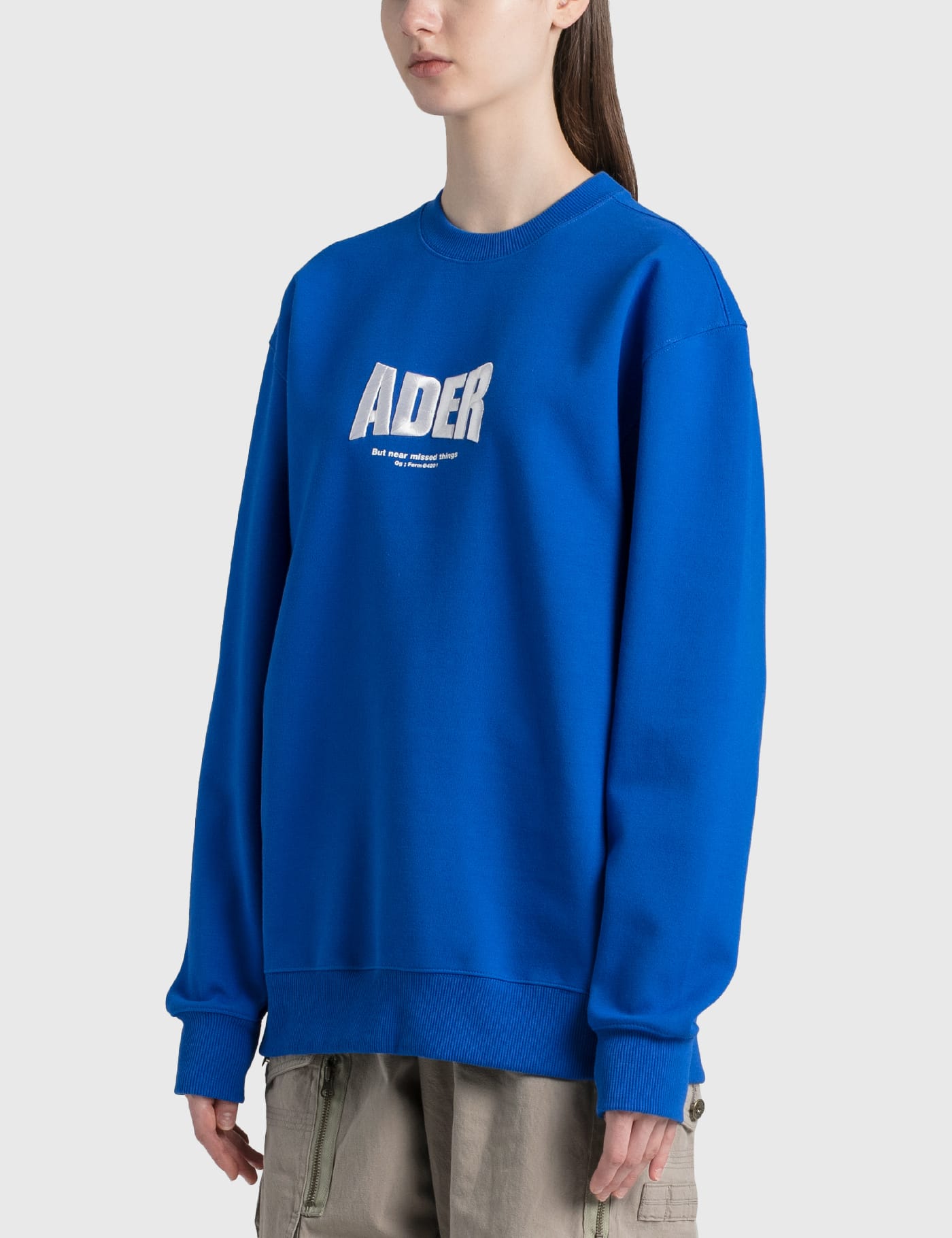 Ader Error - Ader Logo Sweatshirt | HBX - Globally Curated Fashion and  Lifestyle by Hypebeast