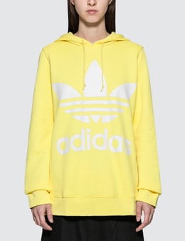 Adidas repeat iridescent trefoil hoodie clearance