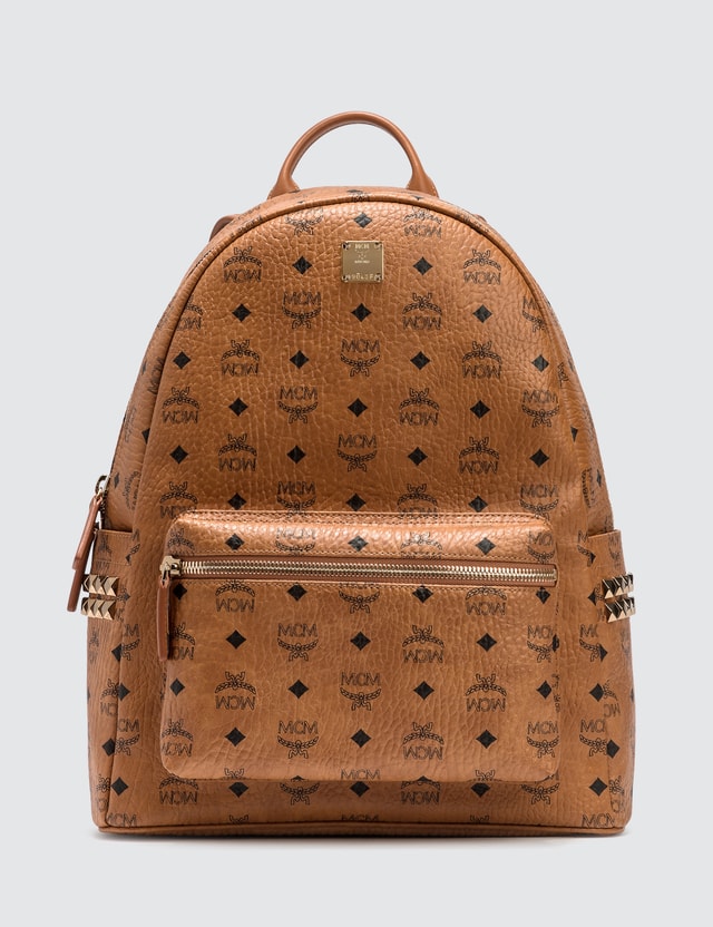 stark side studs backpack in visetos