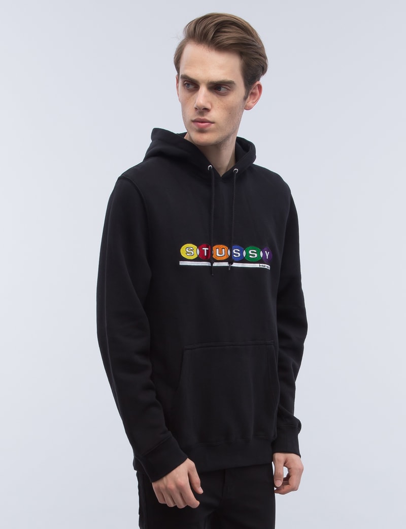 stussy collegiate applique sweatshirt