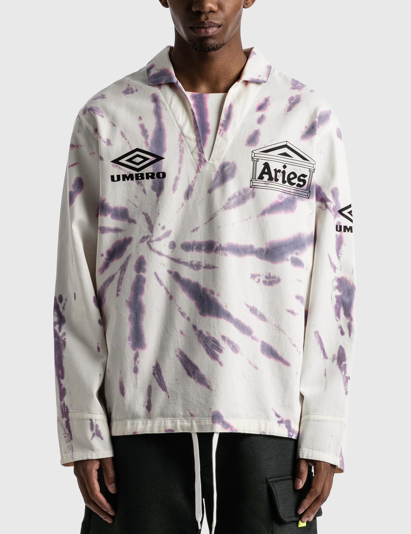 Aries - Aries x Umbro Tie Dye Pro 64 Pullover | HBX - Globally Curated  Fashion and Lifestyle by Hypebeast