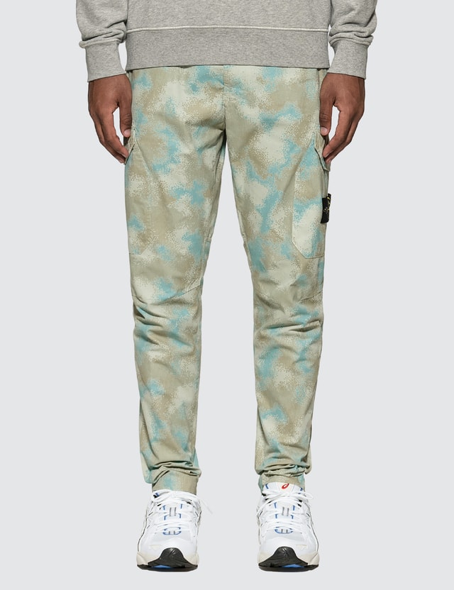 stone island supreme camo pants