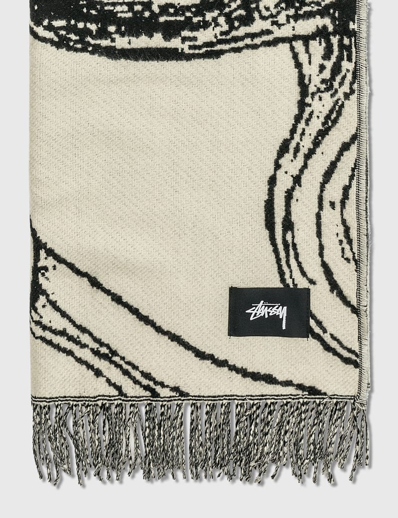 venus jacquard blanket stussy