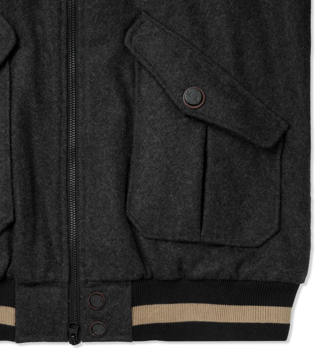 charcoal harrington jacket