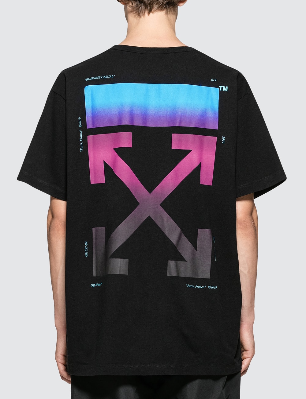 Off white gradient long sleeve t shirt Clearance