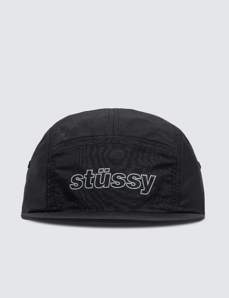 帽子 STUSSY Nylon Reflective Cap Stussy Nylon Reflective Cap Black | HM8Store