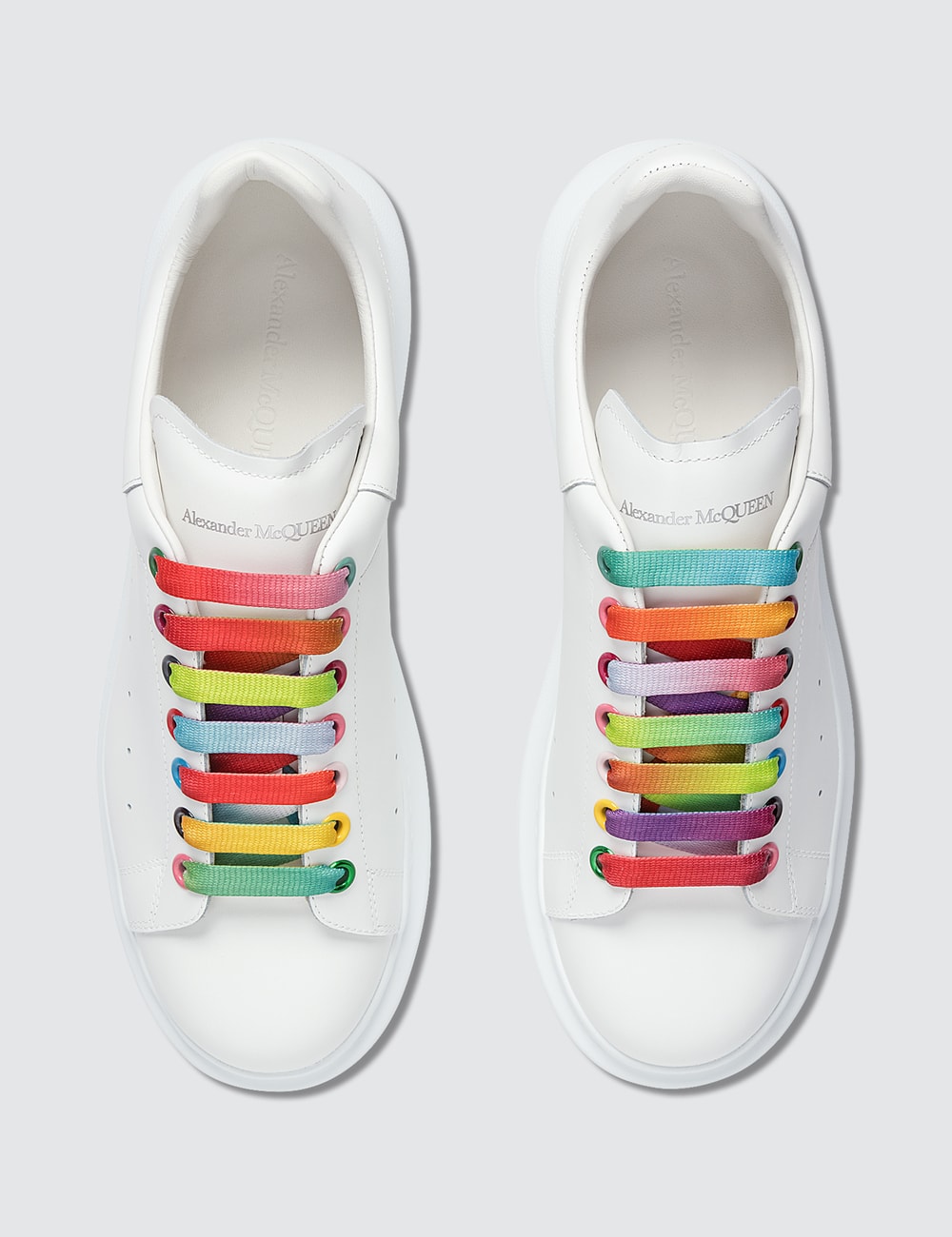 Alexander McQueen Rainbow Lace Oversized Sneaker HBX