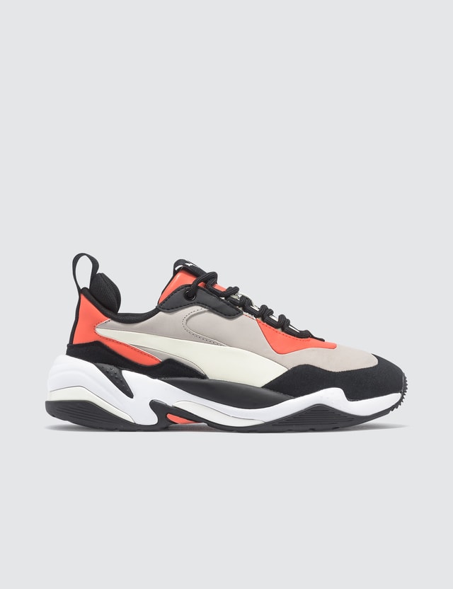puma thunder womens silver