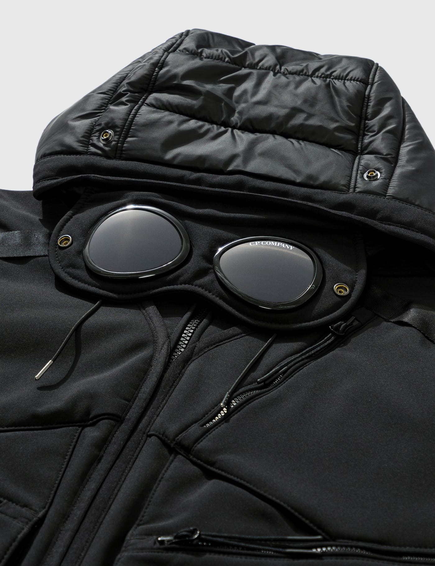 C.P. Company - Shell-R Mixed Goggle Jacket | HBX - Globally Curated Fashion  and Lifestyle by Hypebeast