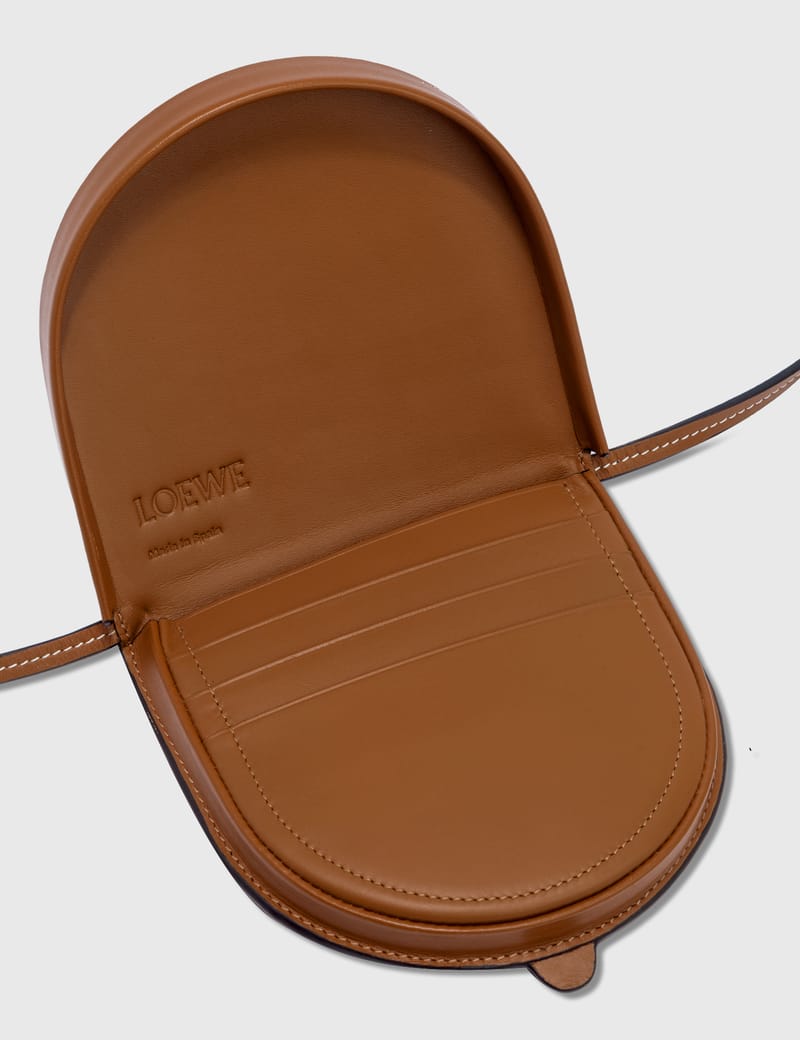 Loewe heel mini leather pouch hot sale