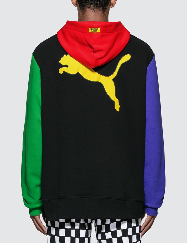 puma full sleeve colorblock men's sweatshirt