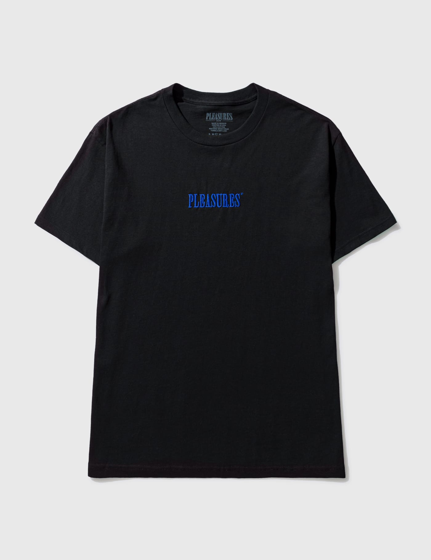 Pleasures - Core Embroidered T-shirt | HBX - Globally Curated Fashion and  Lifestyle by Hypebeast