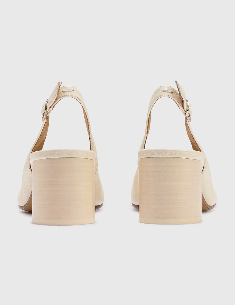 maison margiela tabi slingback