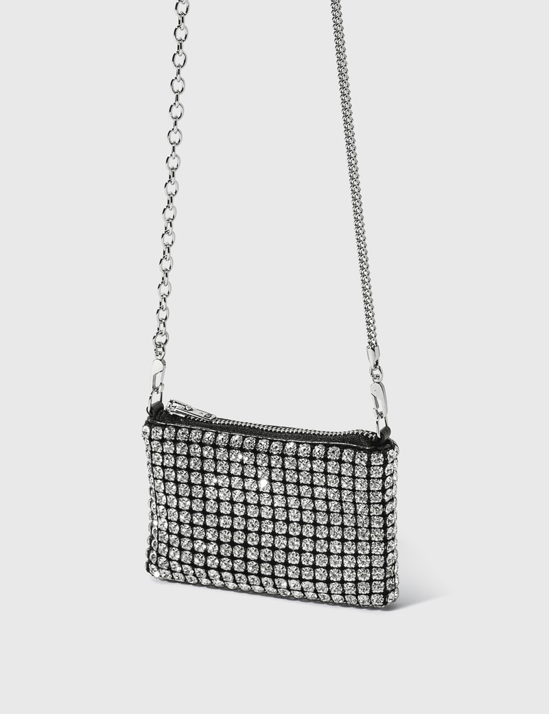 alexander wang mini rhinestone bag