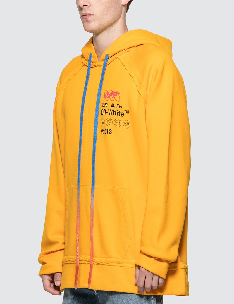 off white industrial hoodie