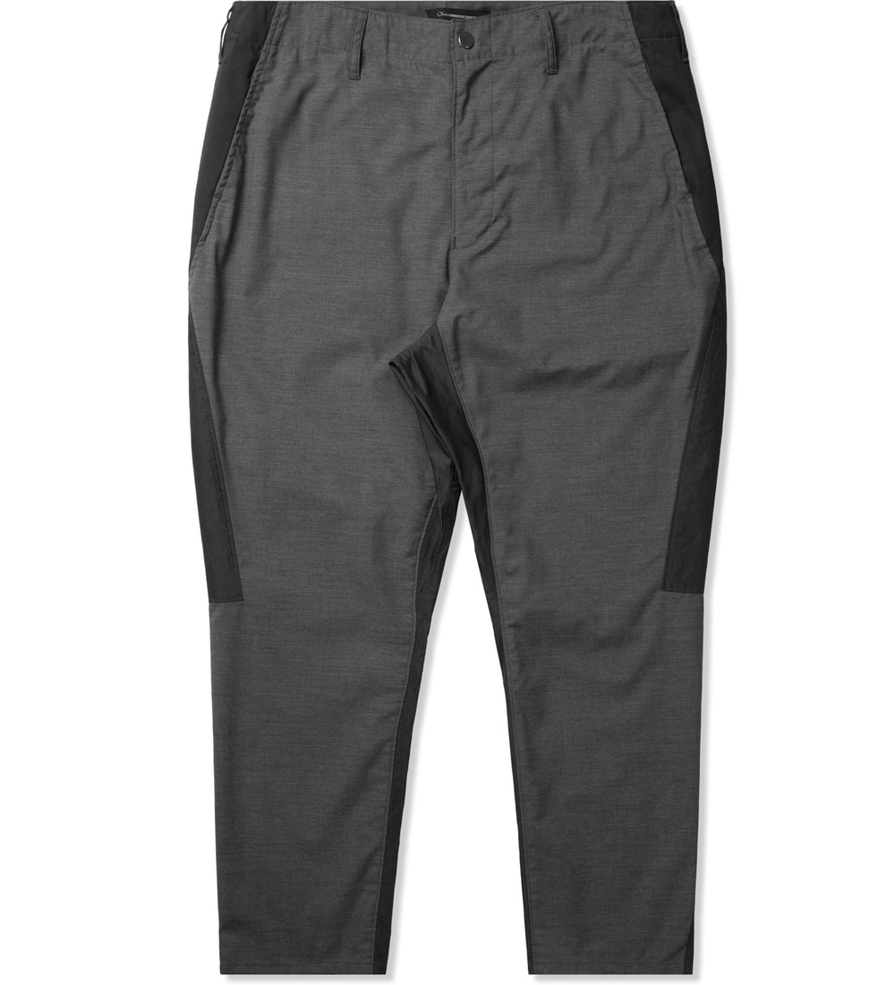 grey tapered pants