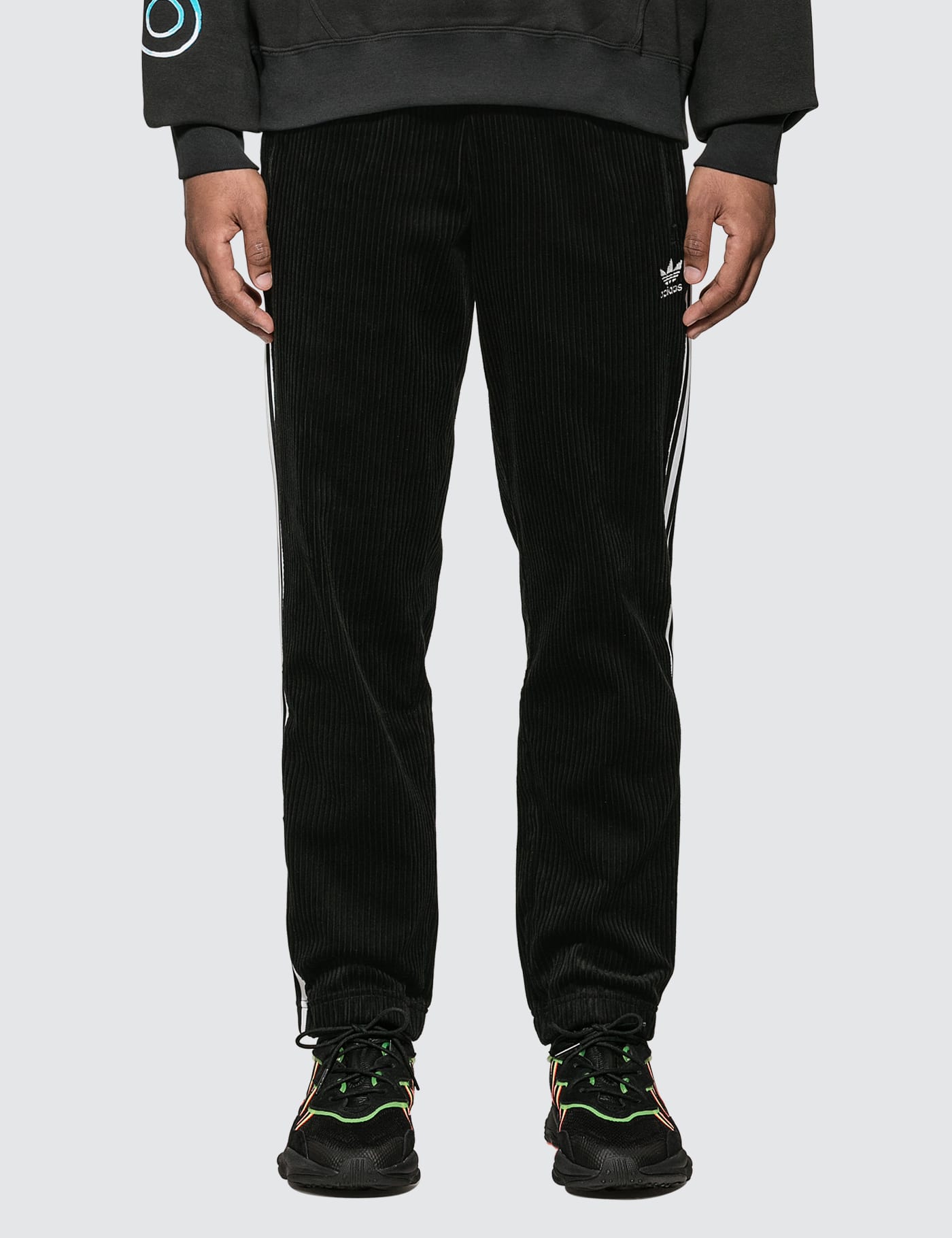 adidas track pants with zipper