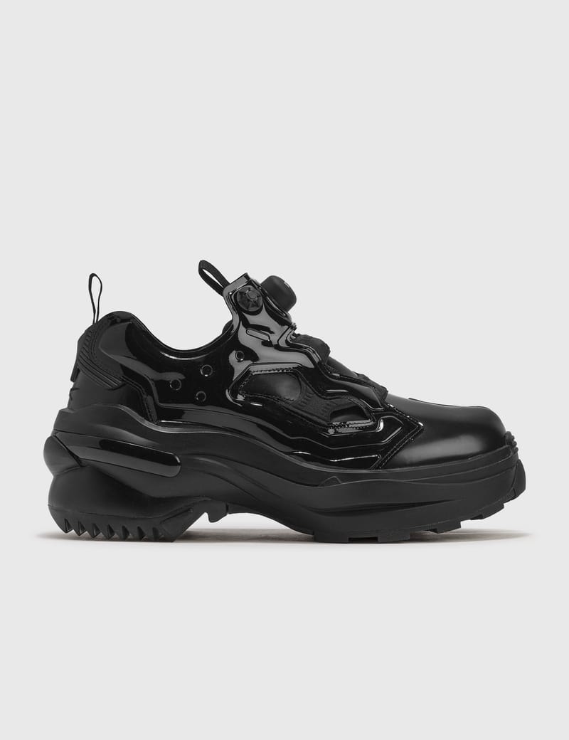 Maison Margiela Black Reebok Edition Tabi Instapump Chunky