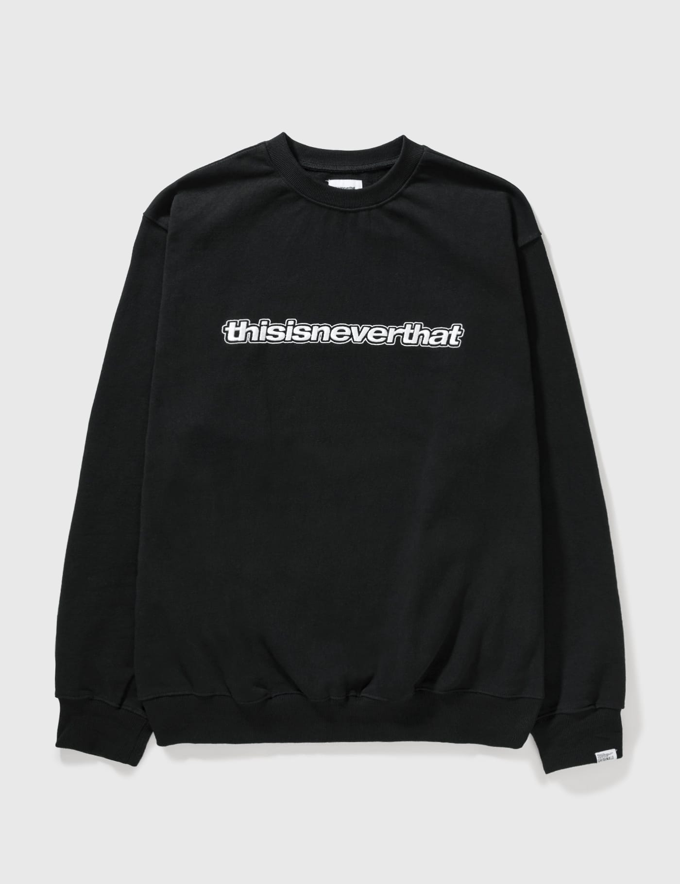 Thisisneverthat - Thisisneverthat Logo Crewneck | HBX - Globally Curated  Fashion and Lifestyle by Hypebeast