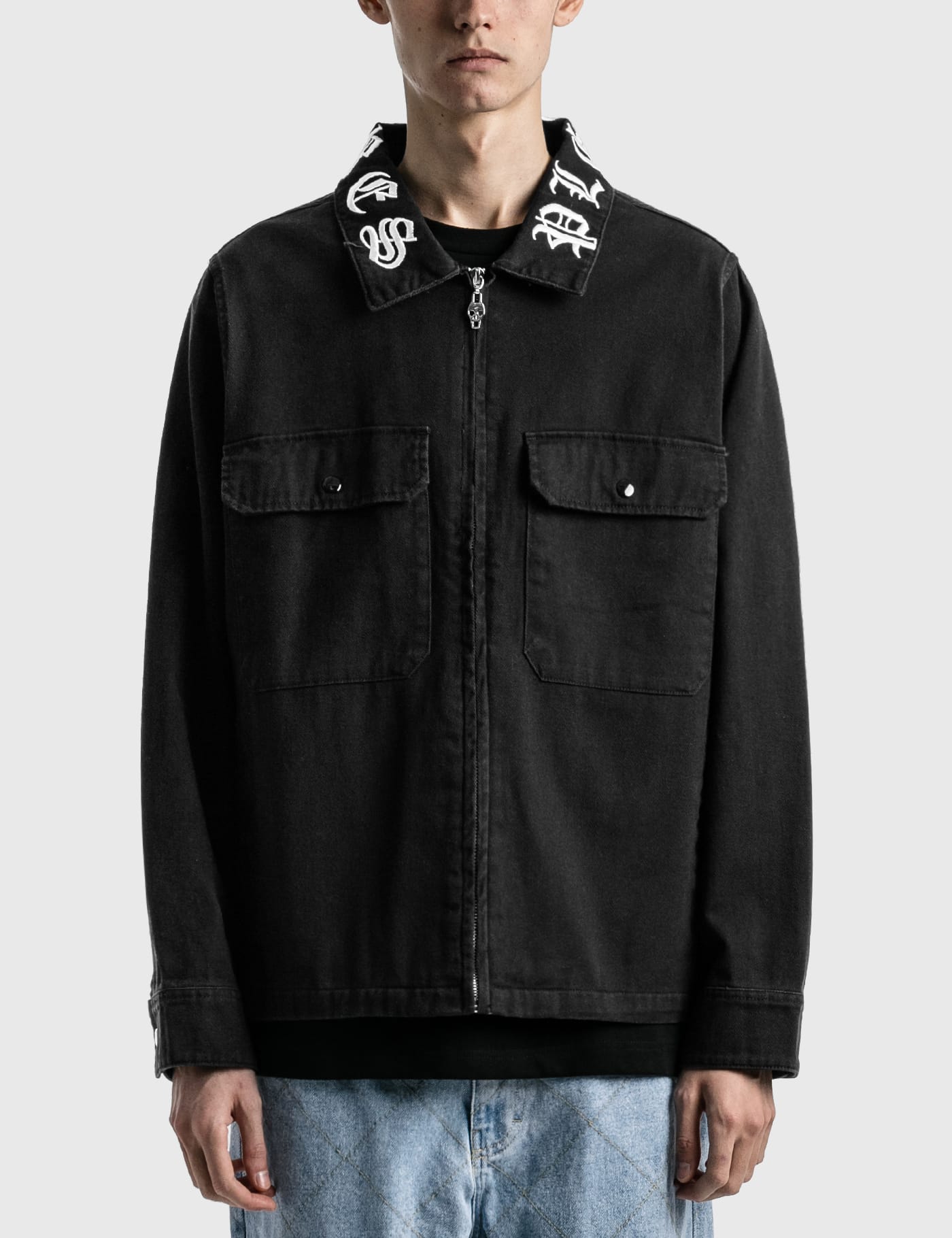 Pleasures - Slasher Work Jacket | HBX - Globally Curated Fashion and  Lifestyle by Hypebeast