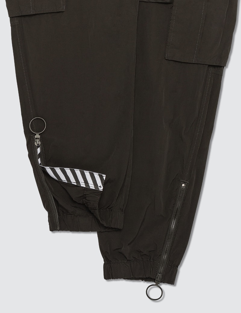 off white parachute cargo pants