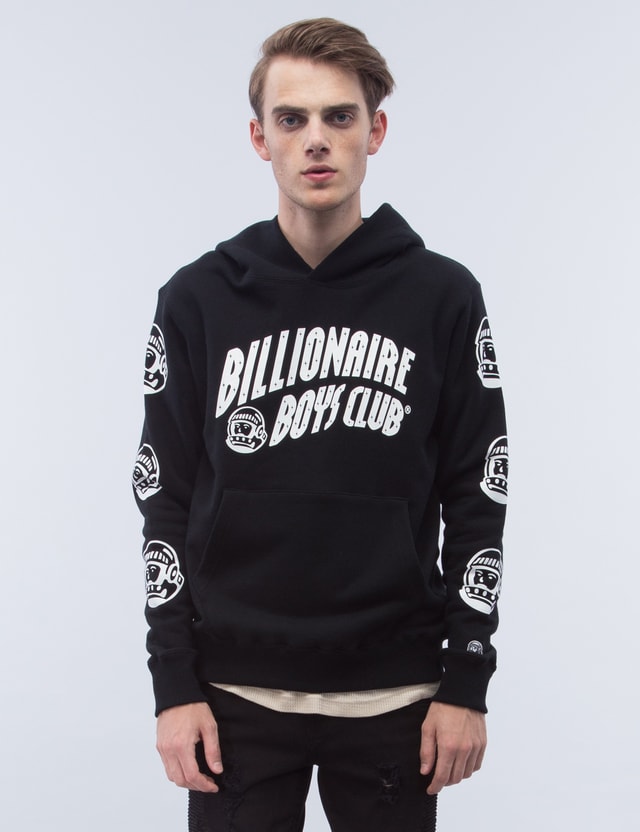Billionaire boys club logo hoodie clearance