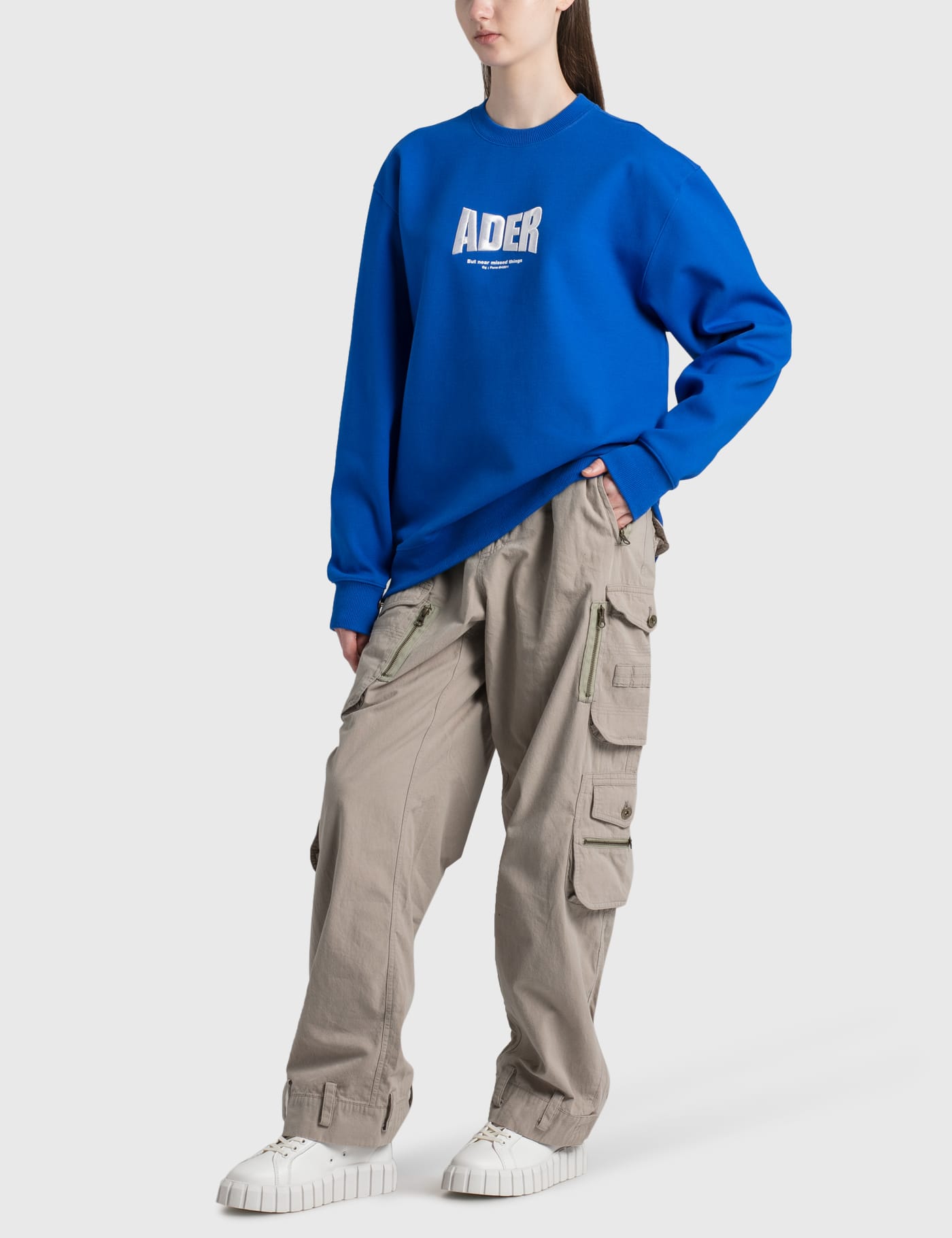 Ader Error - Ader Logo Sweatshirt | HBX - Globally Curated Fashion and  Lifestyle by Hypebeast