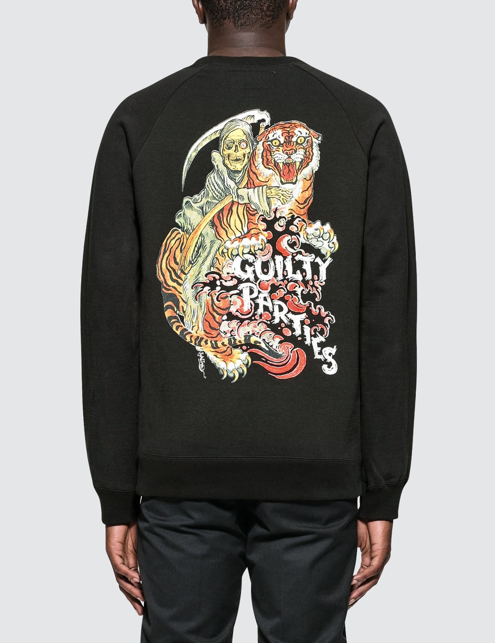 wacko maria american script sweatshirt
