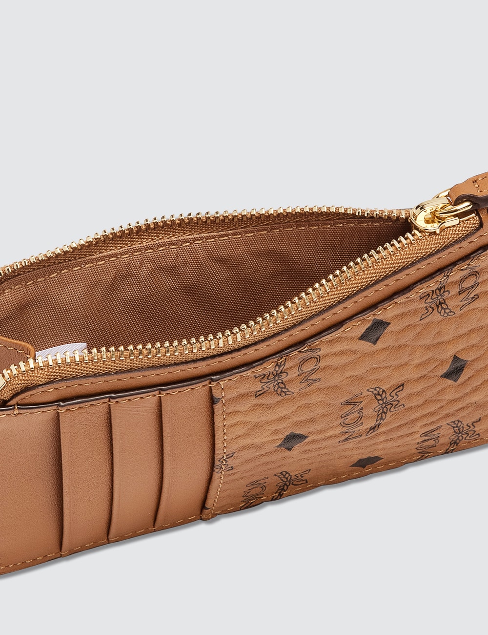 MCM Lanyard Card Holder in Visetos HBX