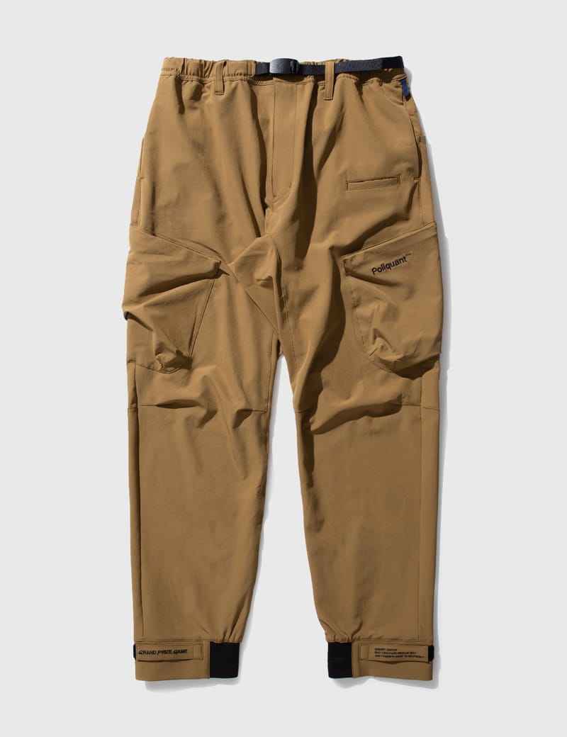 Poliquant X Gramicci Gpg Functional Stretched Nylon Cargo Pants In Beige |  ModeSens