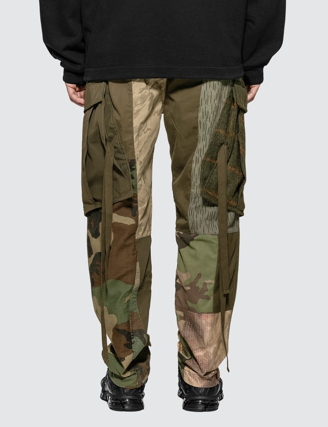 patchwork cargo pants