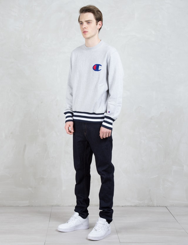 champion ribbed sweatshirt
