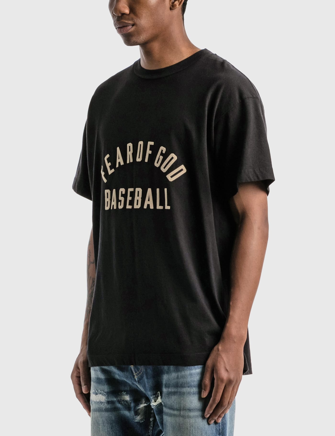 Fear of God - Baseball T-shirt | HBX - Globally Curated Fashion 