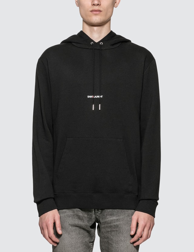 Saint laurent pink logo hoodie Clearance