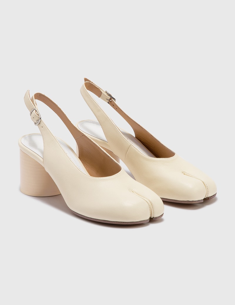 maison margiela tabi slingback