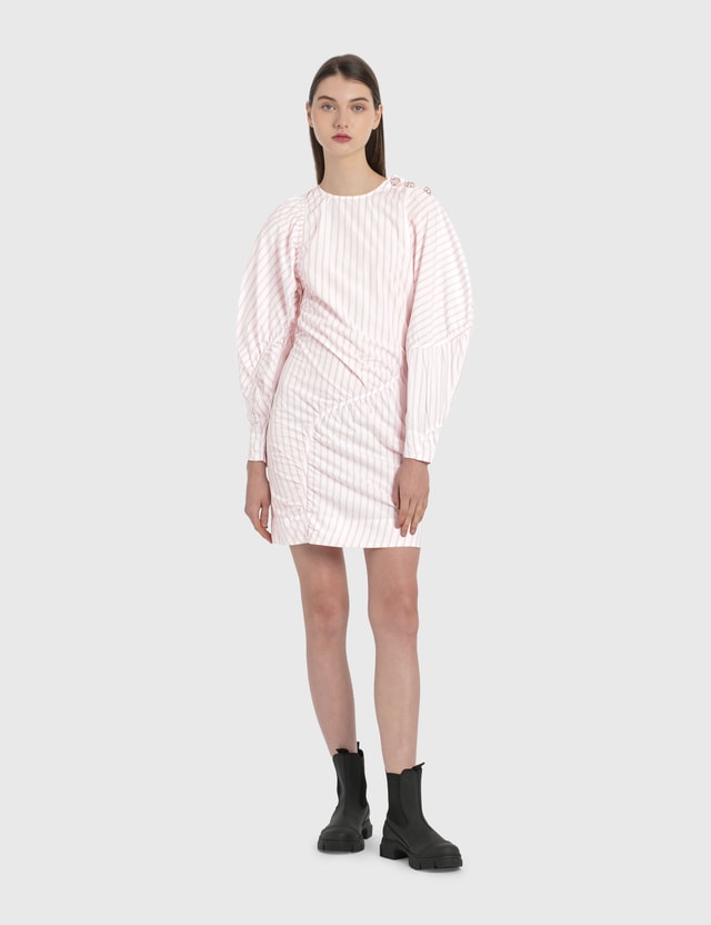 ganni cotton dress