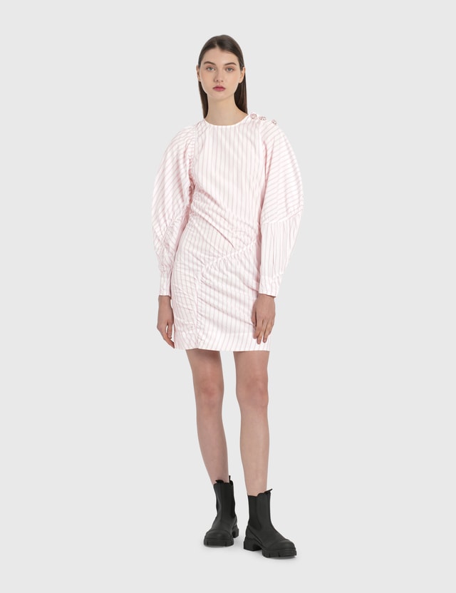 ganni cotton dress
