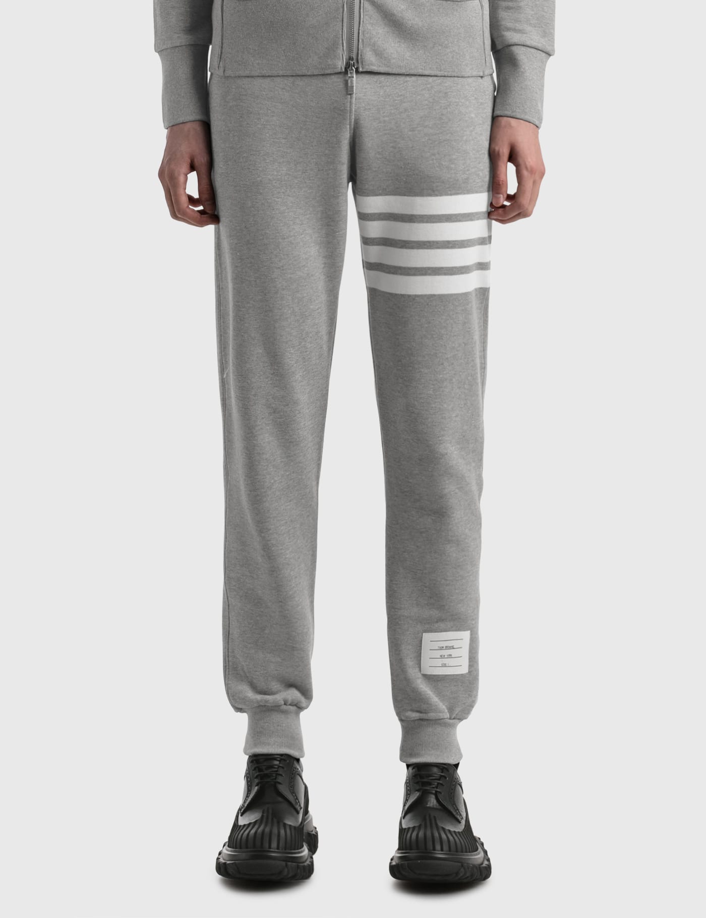 Thom Browne - Classic Sweatpants With Engineered 4 Bar | HBX - Globally  Curated Fashion and Lifestyle by Hypebeast