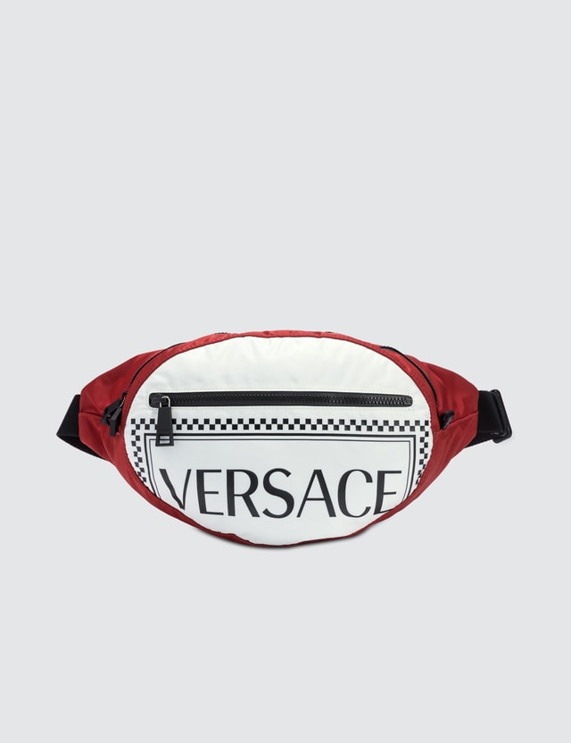 Versace Nylon Versace Logo Fanny Pack HBX