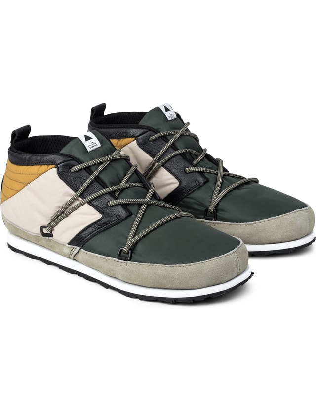 Volta - Green Lightweight Winter Sneakers | HBX