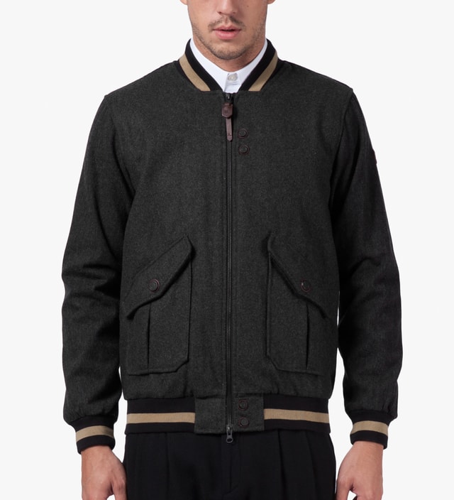 charcoal harrington jacket