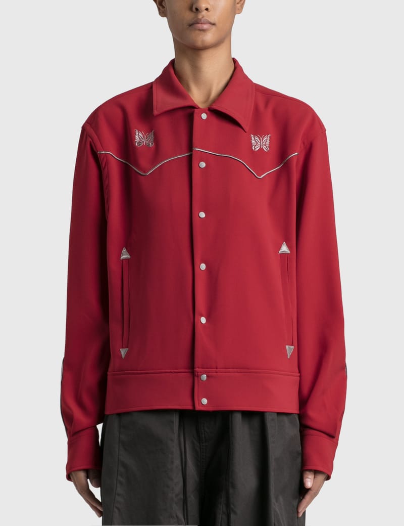 Shop Needles Piping Cowboy Jacket In Red