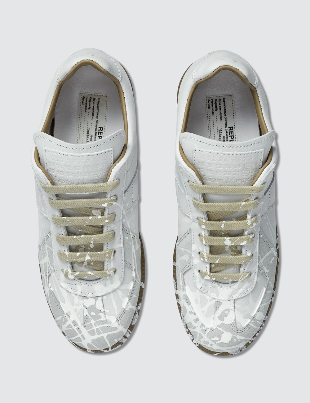 maison margiela replica laces