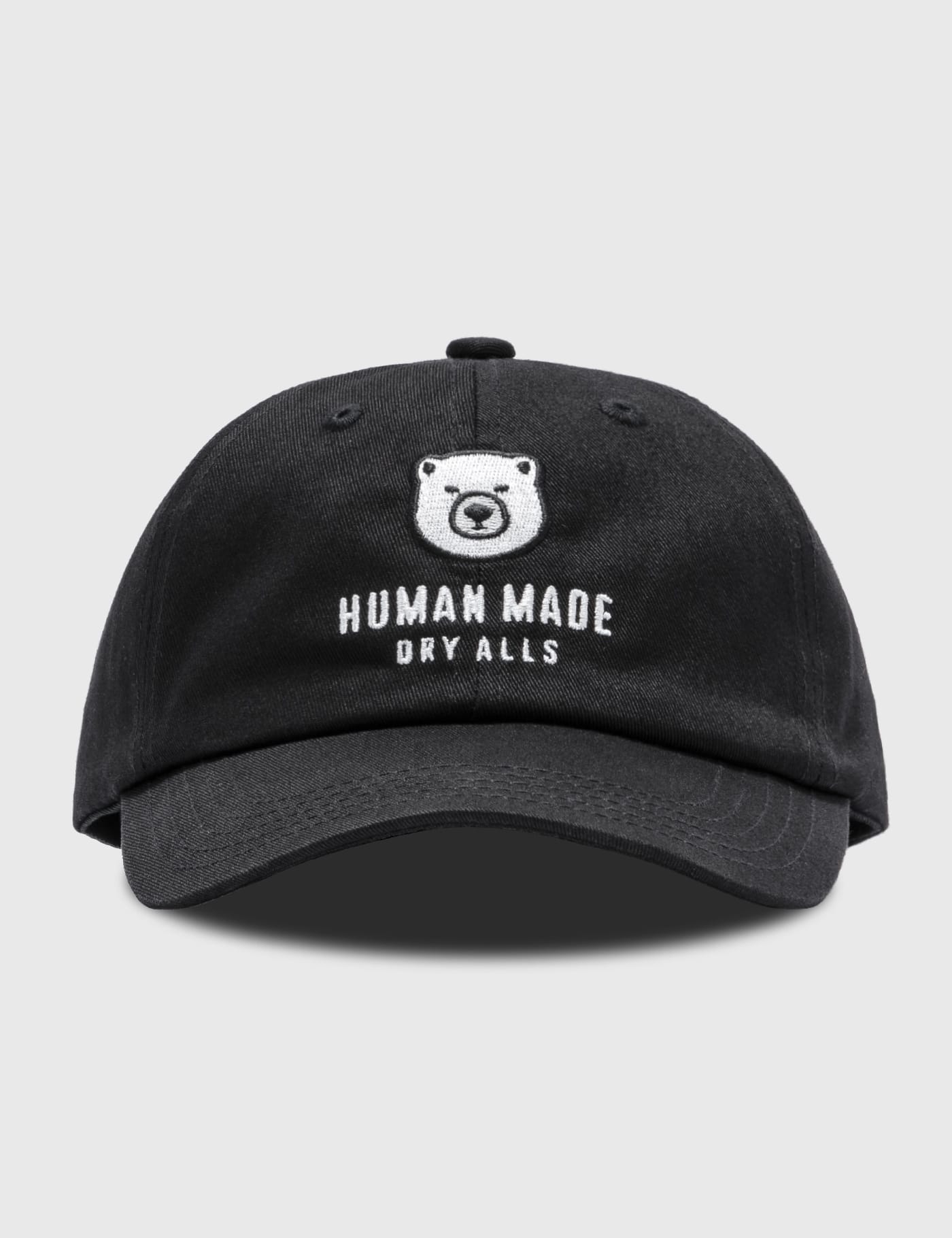 Human Made 6 Panel Twill Cap #1 In Black | ModeSens